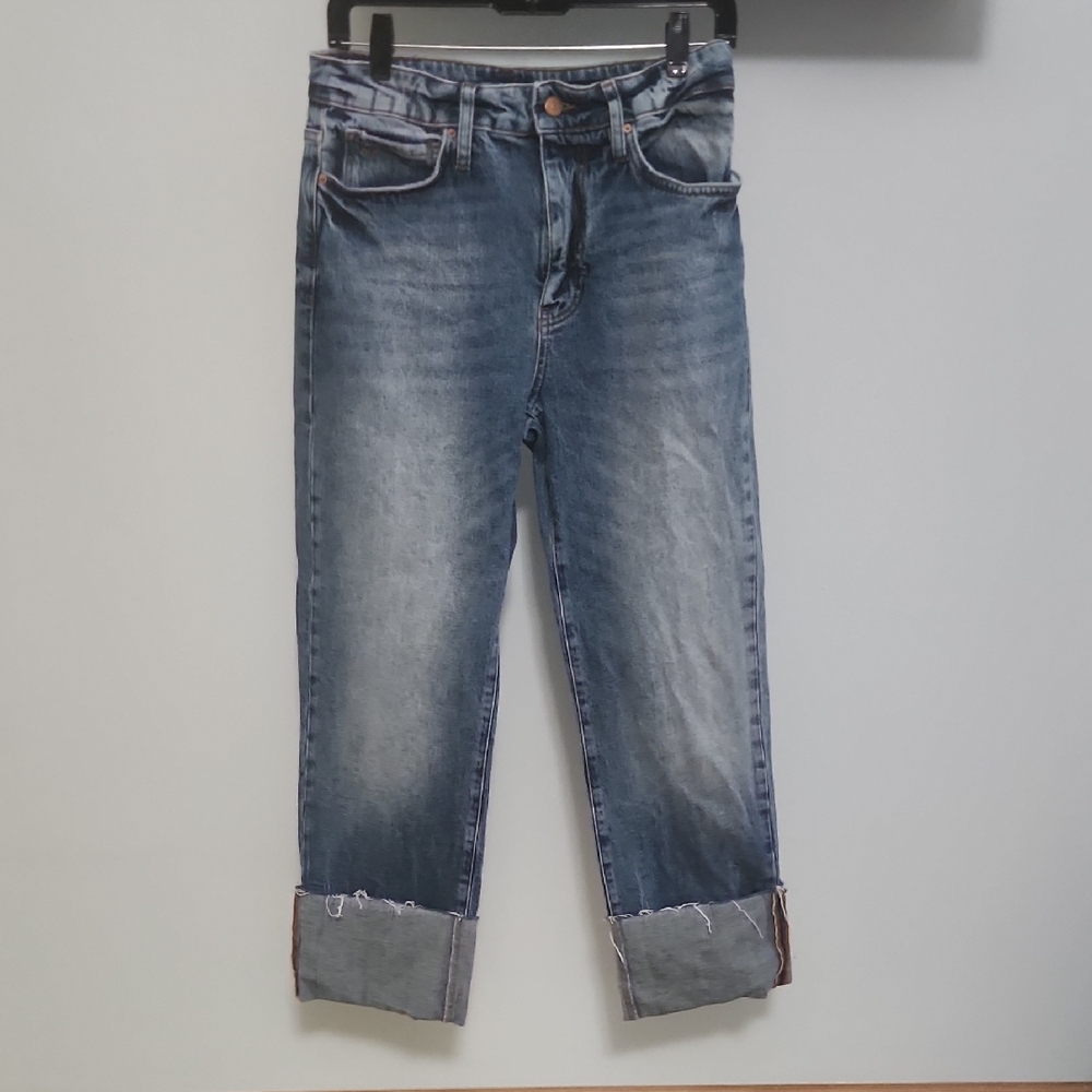 Armani Exchange Cuffed Straight Jeans